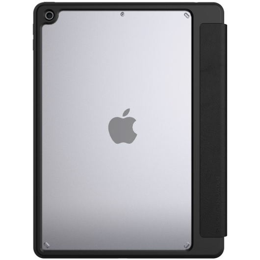Кожанный чехол-книжка Nillkin для планшета Apple iPad 10.2 с функцией пробуждения, черный