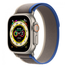 Apple Watch Ultra Умные часы Apple Watch Ultra GPS+Cellular 49mm Titanium Case  Blue/Gray Trail Loop S/M, (MNHT3) watch
