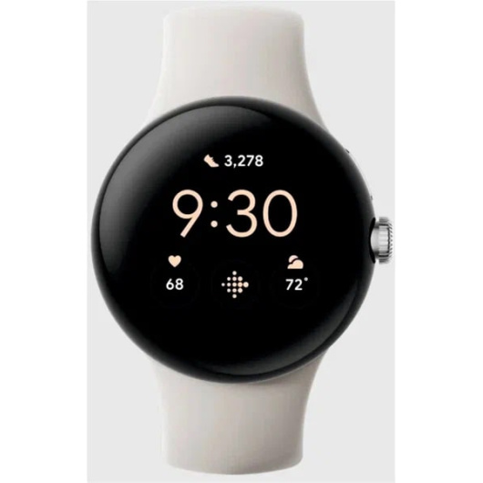 Умные часы Google Pixel Watch Серебристые