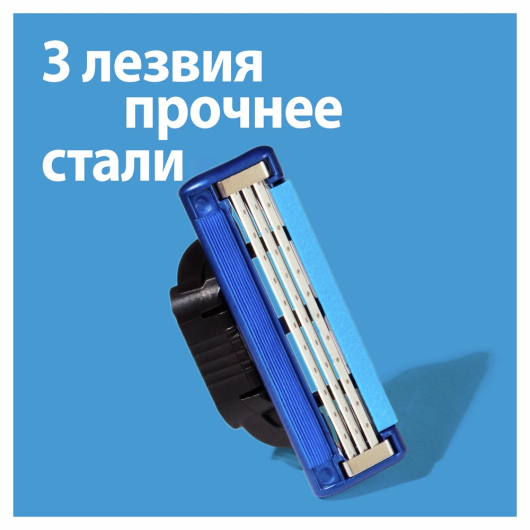 GILLETTE Бритвенный станок MACH3 TURBO 3D с 2 сменными кассетами