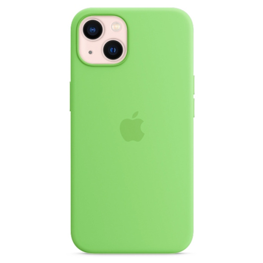Силиконовый чехол для iPhone 13 Зеленый 