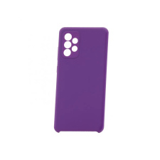 Силиконовый чехол накладка для Samsung A72 Фиолетовый