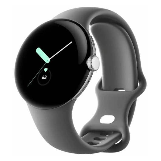 Умные часы Google Pixel Watch Polished Silver/Charcoal