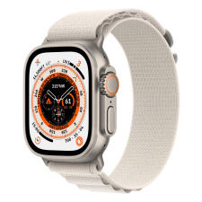Apple Watch Ultra Умные часы Apple Watch Ultra GPS+Cellular 49mm Titanium Case with Starlight Alpine Loop S watch