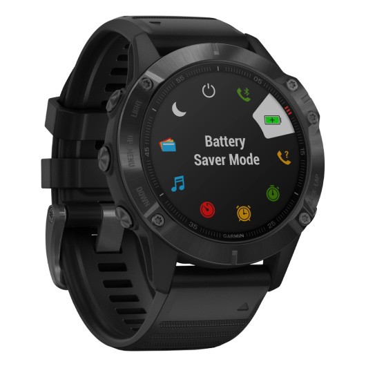 Умные часы Garmin Fenix 6 Pro Wi-Fi NFC, черный