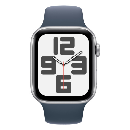Умные часы Apple Watch Series SE 2023 Cellular 40мм Aluminum Case with Sport Band Серебристый S/M