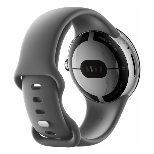 Умные часы Google Pixel Watch Polished Silver/Charcoal