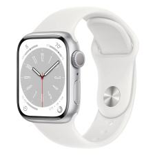 Apple Watch Series 8 Умные часы Apple Watch Series 8 41 мм Aluminium Case Sport Band Серебристый M/L (MP6M3) watch