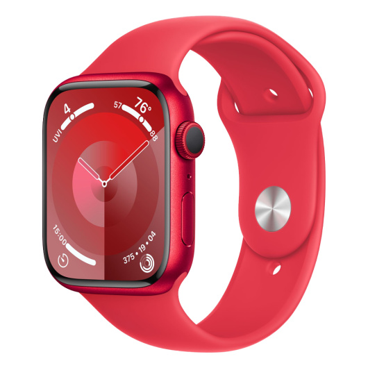 Умные часы Apple Watch Series 9 41 мм GPS+Cellular Aluminium Case Sport Band Красный M/L