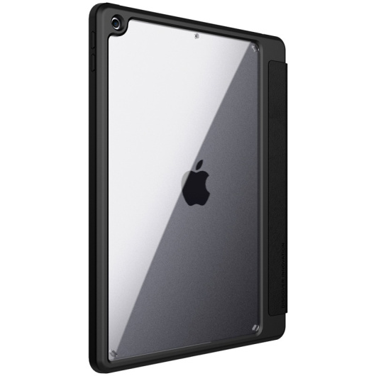 Кожанный чехол-книжка Nillkin для планшета Apple iPad 10.2 с функцией пробуждения, черный