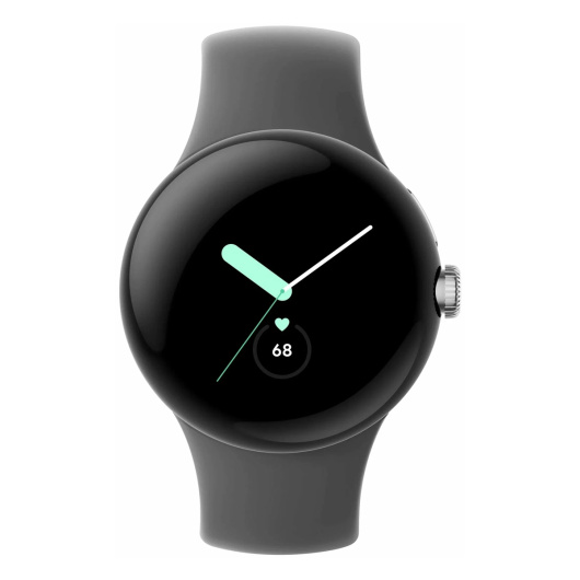 Умные часы Google Pixel Watch Polished Silver/Charcoal