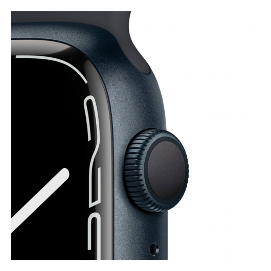 Умные часы Apple Watch Series 7 41mm Aluminium with Sport Band, Темная ночь