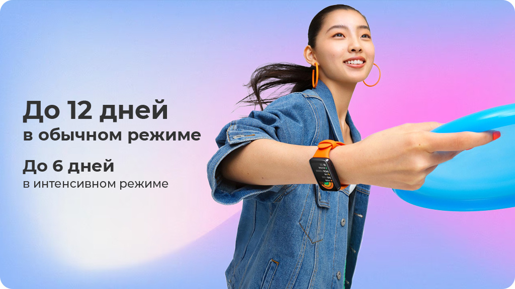 Умные часы Xiaomi Mi Band 7 Pro Черный