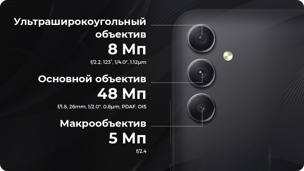 Samsung Galaxy A34 5G 8/128Gb Серебряный