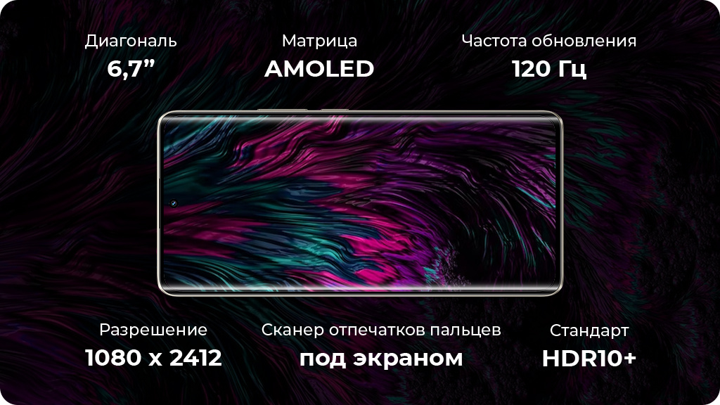 Realme 10 Pro Plus 5G 12/256Gb Черный