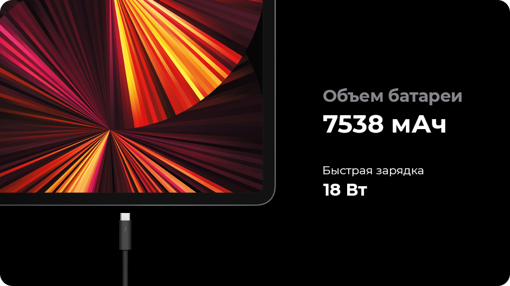 Apple iPad Pro 11 (2021) 256Gb Wi-Fi Серебристый (Silver)