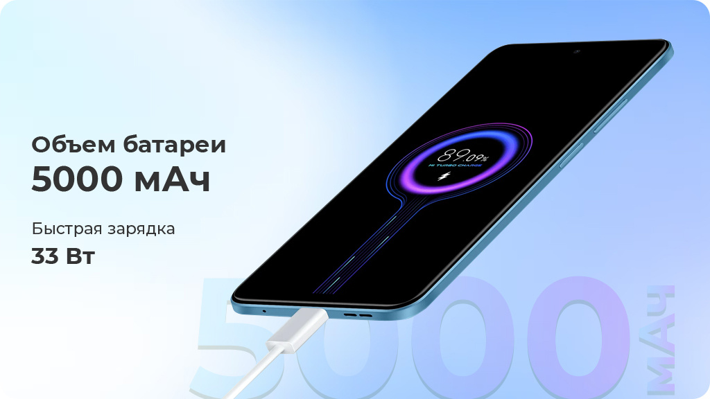 Xiaomi Redmi Note 12 4G 8/256Gb Голубой РСТ